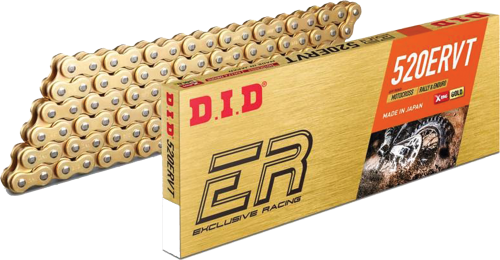 Цепь сальниковая DID 520ERVT (золотая X Ring) 118 звеньев - фото 2