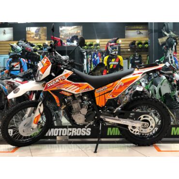 Мотоцикл Avantis Dakar 250 (TwinCam 170 MM, вод.охл.) FA 2020 (Оранжевый) - миниатюра 1