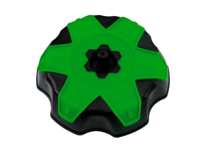 Крышка топливного бака KXF250 04 16 # KXF450 06 15 зеленая - фото 1