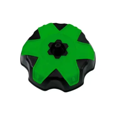 Крышка топливного бака KXF250 04 16 # KXF450 06 15 зеленая - миниатюра 1