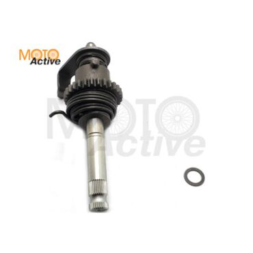 Вал кикстартера в сборе ZS172FMM, ZS170MM , ZS167FMM Sport 003, CB250R - миниатюра 3