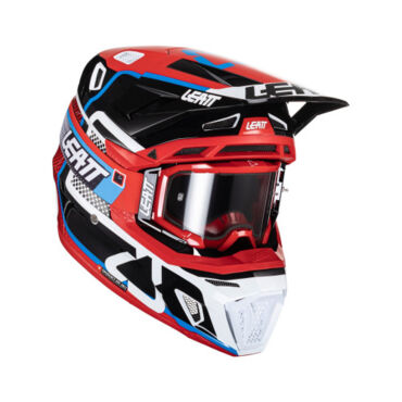 Leatt Мотошлем Moto 8.5 Kit Red (2024) - миниатюра 6