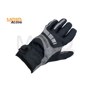 Перчатки зимние (с подогревом) Rockbros S173 1 Black Gray - миниатюра 3