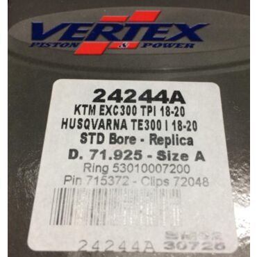 Vertex 24244A Поршень KTM EXC 300 TPI 2018-> ( D 71,925 ) - миниатюра 2