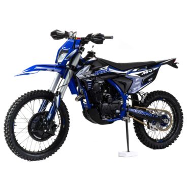 Мотоцикл кроссовый Moto Apollo M4 300 EFI (175FMN PR5) 21 18 Blue - миниатюра 1