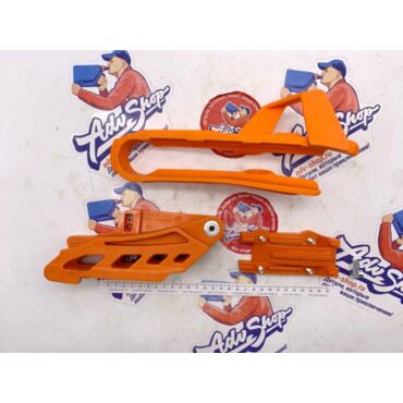 ACERBIS Защита цепи + слайдер (оранжевый) FOR KTM HQV GAS SX 85 15 24 / TC 15 24 / MC 21 24 // 0021515.010 - миниатюра 1