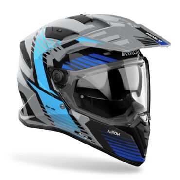 Airoh Мотошлем Bandit Spicy Blue Gloss - миниатюра 1