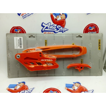 Acerbis КТМ EXC EXC F XC W XCF W Orange слайдер цепи на маятник / ловушка цепи усиленная (оранжевый) EXC EXCF 17 23 // 0022349.010 - миниатюра 1