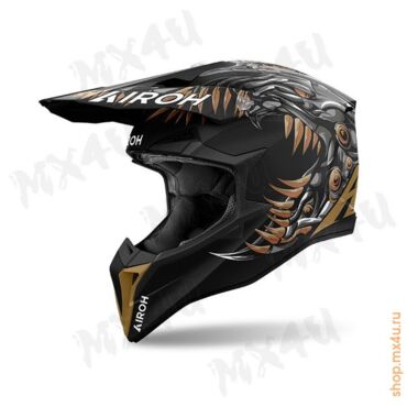 Внедорожный шлем Wraaap Cyborg - Матовый - миниатюра 2