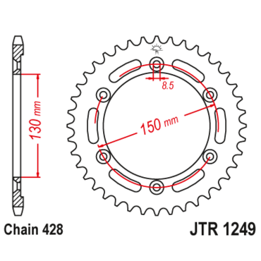 Звезда ведомая JTR1249.51 - миниатюра 1