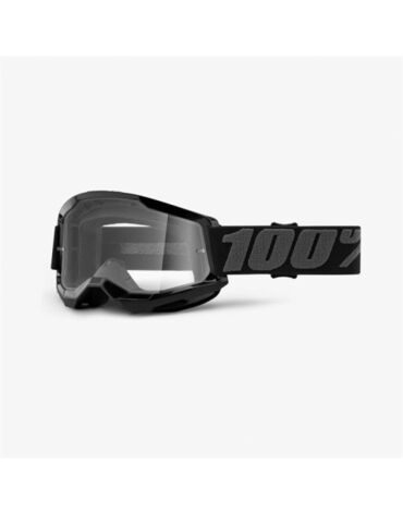 Очки 100% Strata 2 Goggle Black / Clear Lens