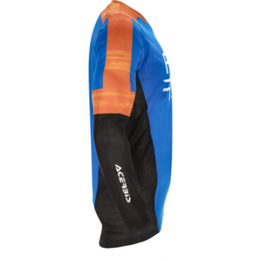  Acerbis Джерси MX J TRACK TWO Blue Orange - миниатюра 3