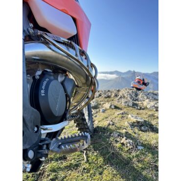 Крышка сцепления фрезерованная усиленная KTM/Husqvarna/ Gas Gas TPI 17-23 (китайские аналоги мотоциклов КТМ) - миниатюра 1