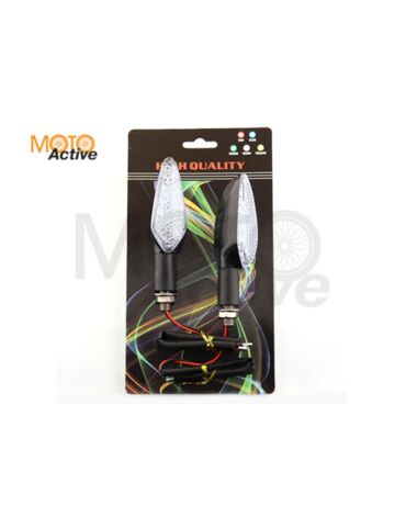 Повороты светодиодные, стрела (пара) (желтый LED, со сменными стеклами) "ST"
