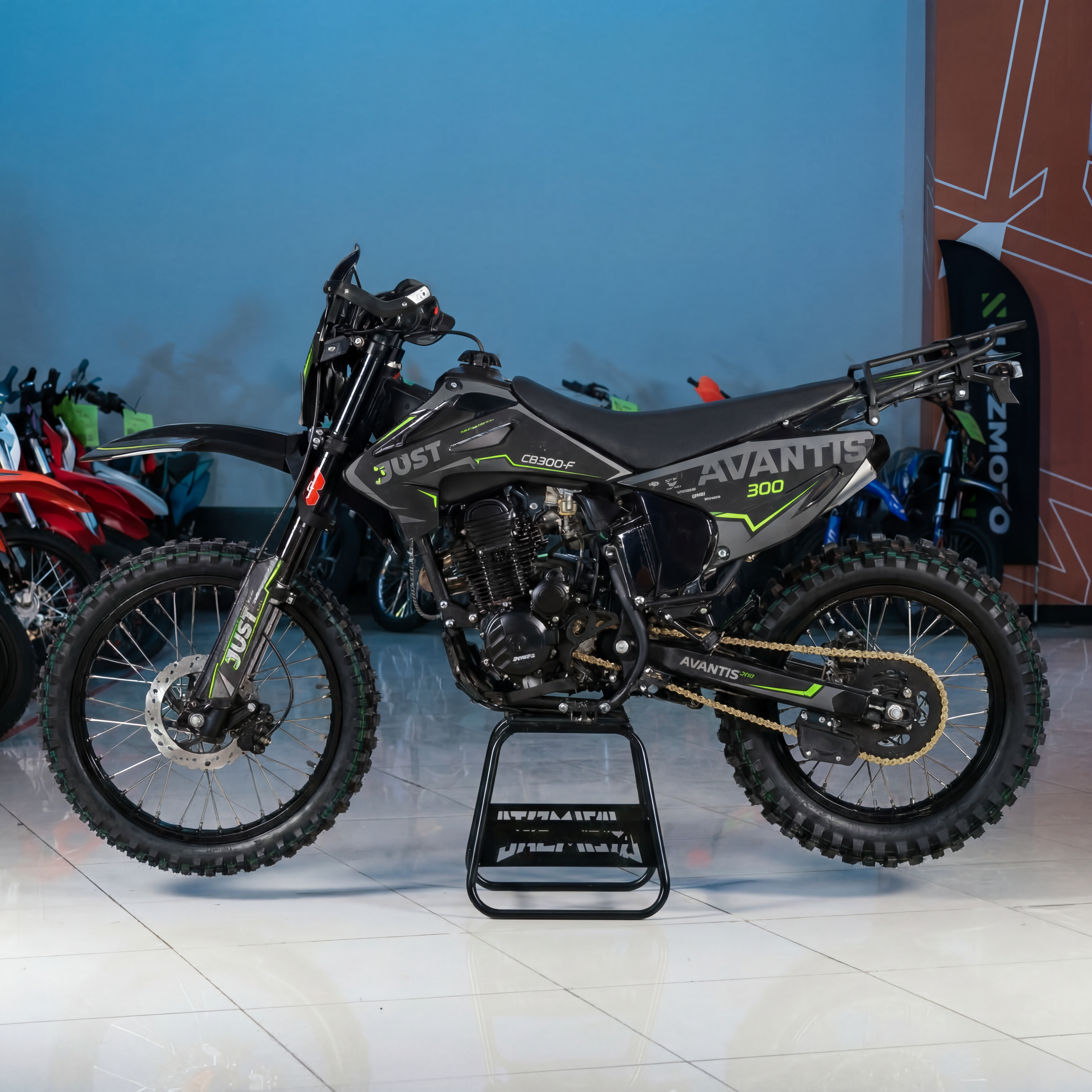 Мотоцикл кроссовый Avantis Just CB300F 21 18 - фото 1