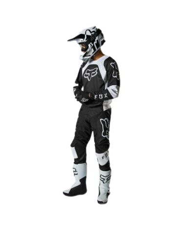 Fox Мотоштаны 180 Lux Black White