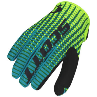 Scott Перчатки 350 Fury green yellow - миниатюра 2
