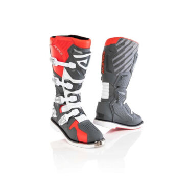 Acerbis Мотоботы кроссовые X Race Red Grey - миниатюра 4