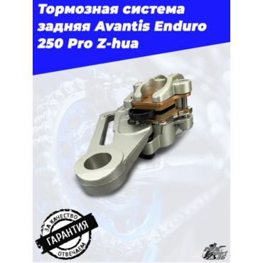 Тормозная система в сборе задняя Avantis Enduro 250 250 Pro Z hua - миниатюра 3