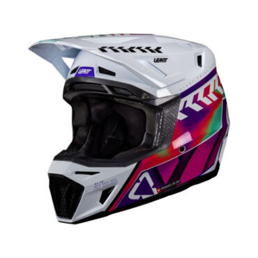 Кроссовый шлем Leatt 8.5 + очки Velocity 5.5 V26 - миниатюра 1