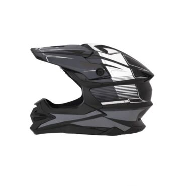 Desment Шлем кроссовый Raptor Black Grey graphic - миниатюра 6