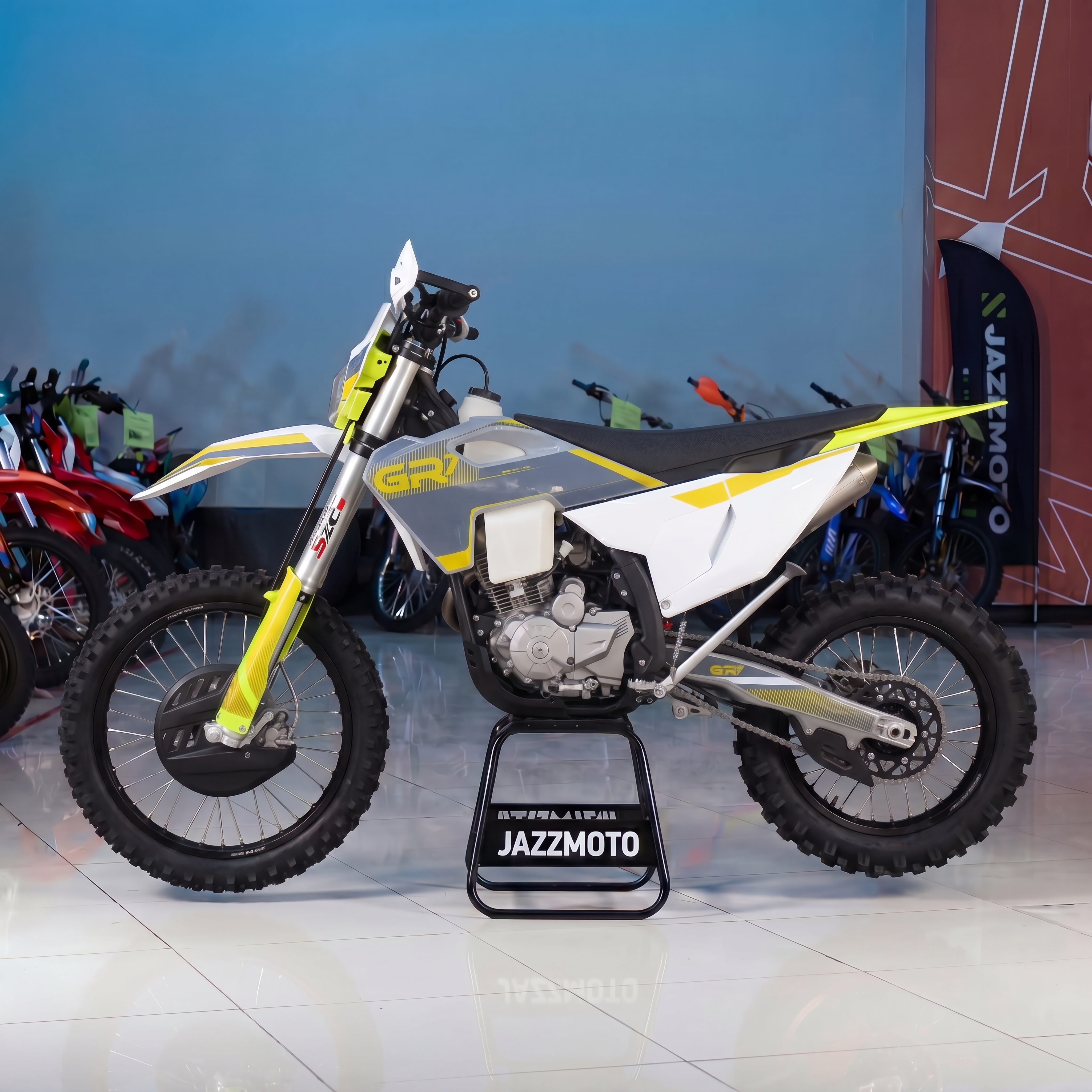 Мотоцикл кроссовый GR7 F300A (4T PR300) Enduro Optimum 21 18 - фото 1