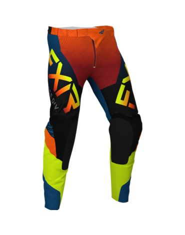 Штаны FXR HELIUM LE MX, Slate Black Hi Vis Rust