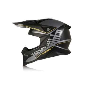 Acerbis Шлем кроссовый X Racer VTR Black Grey - миниатюра 4