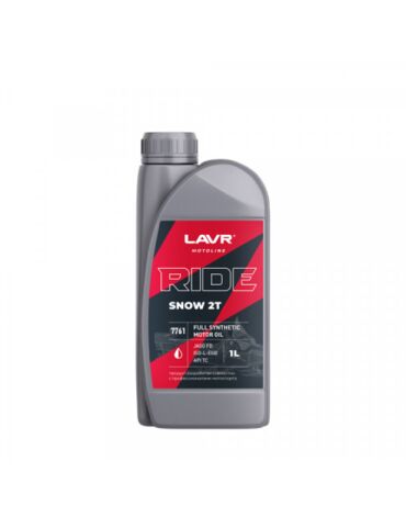 Масло моторное LAVR MOTO Ride Snow 2T FD 1л