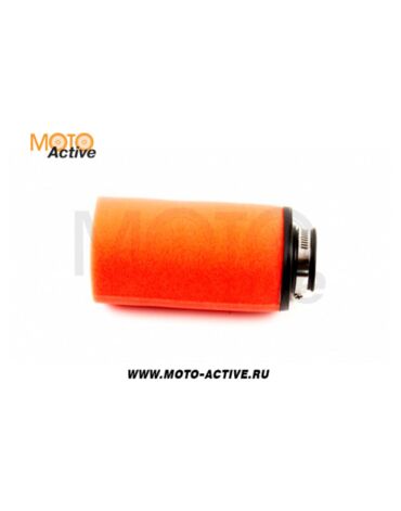 Фильтр возд. нулевик #5 (d=32mm) поролон черн./красный