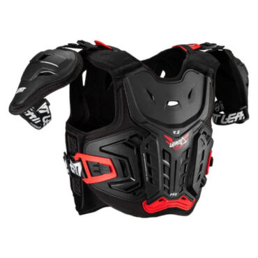 Leatt Детская Защита тела 4.5 Chest Protector Black Red - миниатюра 3