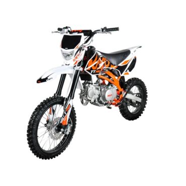 Питбайк KAYO BASIC TT140EM 17 14 KRZ (механ. сцепл., эл. стартер 2024 г.) - миниатюра 2