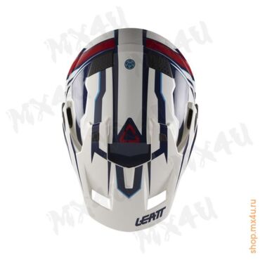 Кроссовый шлем ADV 7.5 Royal Blue Red V26 - миниатюра 5