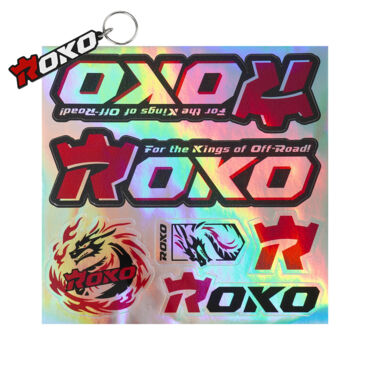 Комплект ROKO Стикерпак голографический и Брелок - миниатюра 1