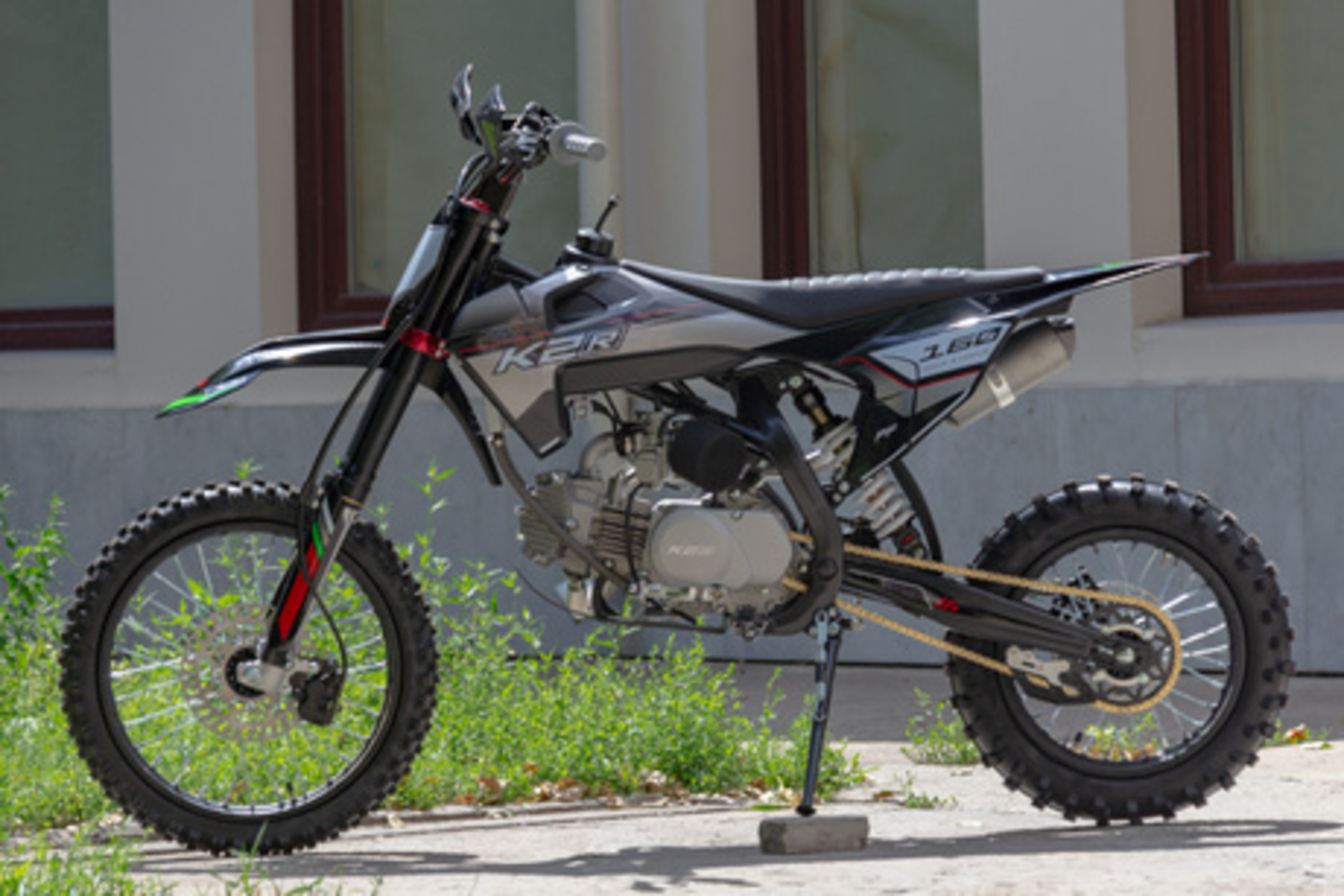 Питбайк K2R PF 160 Grey Black - фото 3