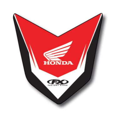 Наклейка на переднее крыло FX под мотоциклы Honda CR80 1996 02, CR85 2003 08 - миниатюра 1