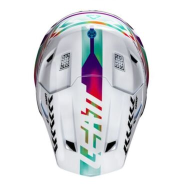 Leatt Шлем кроссовый 8.5 Pinata Teal V26 + очки Velocity 5.5 - миниатюра 6