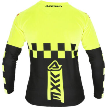 Acerbis Джерси детское MX J KID ONE Yellow Black - миниатюра 1
