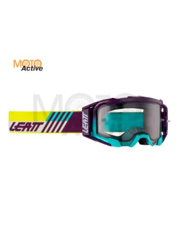 Маска кросс Leatt 5.5 Indigo Light Grey 58%