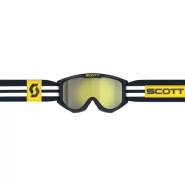 SCOTT Очки 89X Era blue white yellow chrome - миниатюра 2