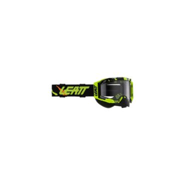 Очки Leatt Velocity 5.5 SNX Lime Tiger Light Grey 58% - миниатюра 1