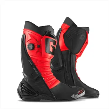 Мотоботы Gaerne GP1 LS Black Fluo Red - миниатюра 5
