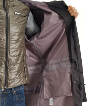 Dragonfly Дождевик городской DF Raincoat Black - миниатюра 5