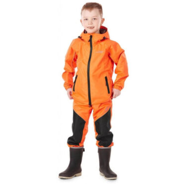 Dragonfly Дождевой детский комплект EVO Kids Orange (куртка,штаны) - миниатюра 6