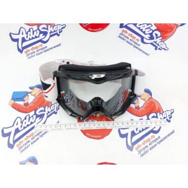 Progrip Atzaki 3201 102 ( очки ) маска черная с защитой от царапин с прозрачной линзой 3213 // PZ3201NE - миниатюра 2