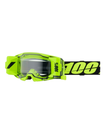 100% Очки Armatic Forecast Neon Yellow / Clear