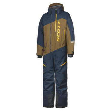 SCOTT Комбинезон DS Shell Dryo earth brown dark blue - миниатюра 2