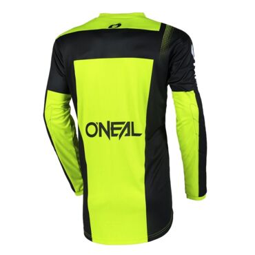 Oneal Джерси Element Racewear V.25 желтый черный - миниатюра 2
