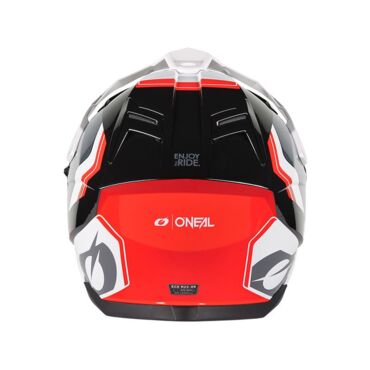 Oneal Шлем кроссовый со стеклом D SRS Nomad черный красный - миниатюра 3