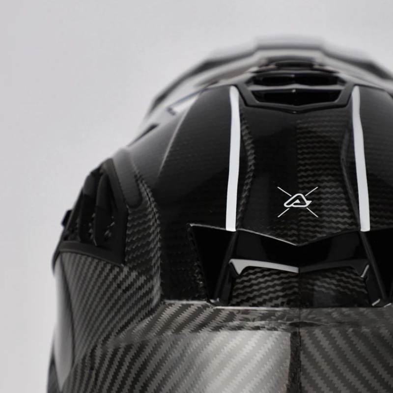 Acerbis Шлем Airstrike C 22 06 Black White - фото 8